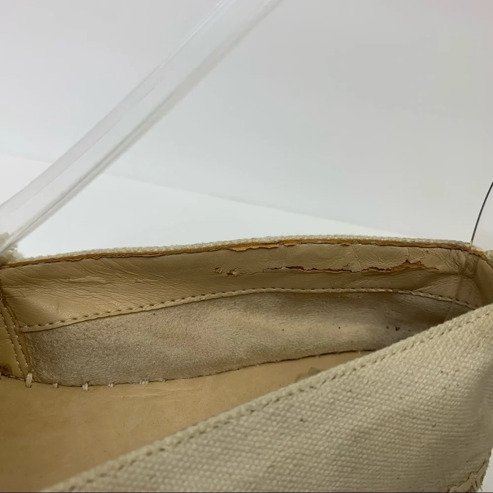 Schutz Cru & Black‎ Oakes Espadrilles Platforms